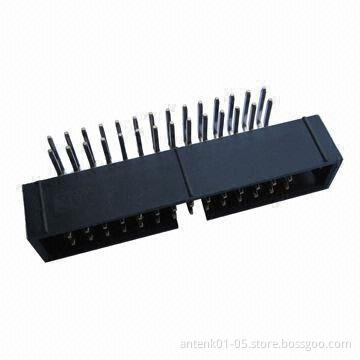2.54mm Box Header, Right Angle Version